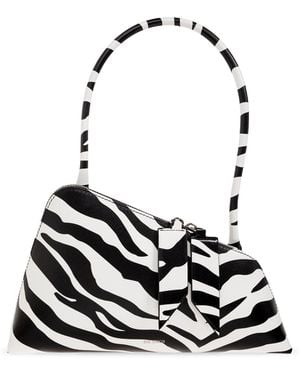 The Attico Leather Bag "Sunrise" - Black