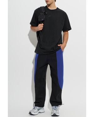 Nike Sweatpants With Cuffed Legs - Blue