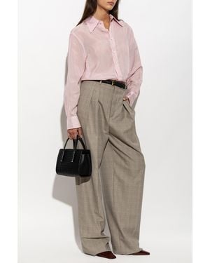 Bottega Veneta Striped Pattern Shirt - Pink