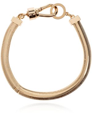 AllSaints Brass Bracelet - White