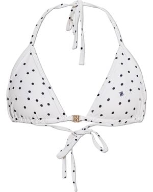 By Malene Birger Top Of The "Astrida" Swimsuit - White