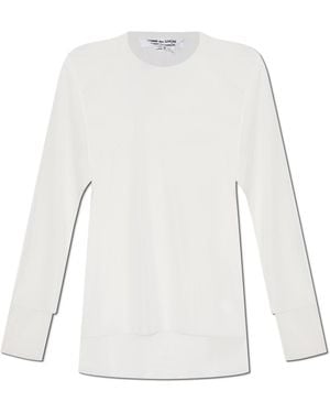 CDG by Comme des Garcons Transparent Top - White