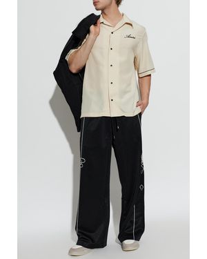 Amiri Embroidered Sweatpants - White