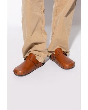 Isabel Marant Mirvin' Slides - Natural