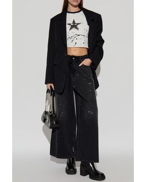 Dolce & Gabbana Top With Applications - Black