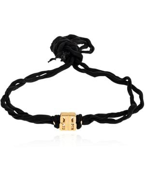 Balenciaga Choker With Logo - Black