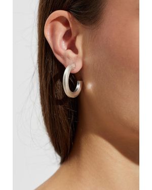 AllSaints Hoop Earrings - Brown