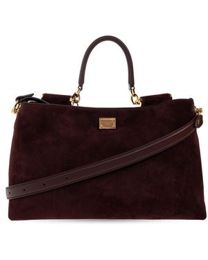 Dolce & Gabbana "Vittoria Medium" Bag - Red