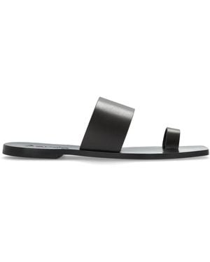 Aeyde 'Sibel' Slides - White
