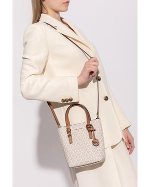 MICHAEL Michael Kors 'Quinn' Hand Bag - Natural