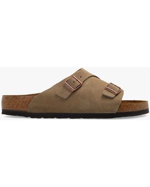 Birkenstock 'Zurich' Slides - Natural