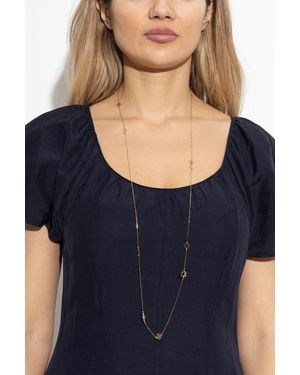 Tory Burch Necklace With Pendants - Blue