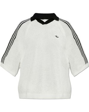 adidas Originals T-Shirt With Logo - White