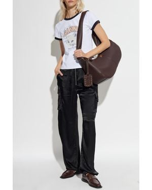 Ganni Cargo Pants - Black