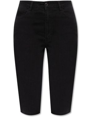 Gestuz Denim Shorts Gzrivy - Black
