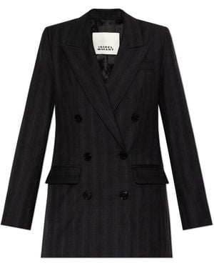 Isabel Marant Double-Breasted Blazer "Jevima" - Black