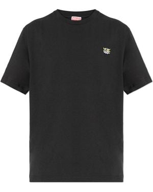 KENZO Cotton T-Shirt - Black