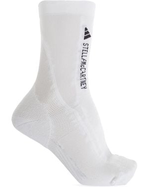 adidas By Stella McCartney Socks With Logo - White