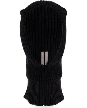 Rick Owens Woollen Hat - Black