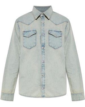 Zadig & Voltaire Denim Shirt 'Saby' - Blue