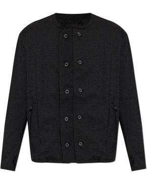 Y-3 Button-Up Jacket - Black