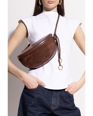 Alaïa Shoulder Bag 'Hip' - Brown