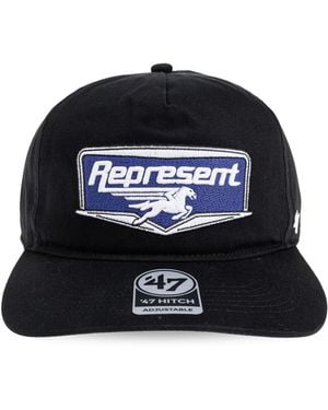 Represent Baseball Cap - Black
