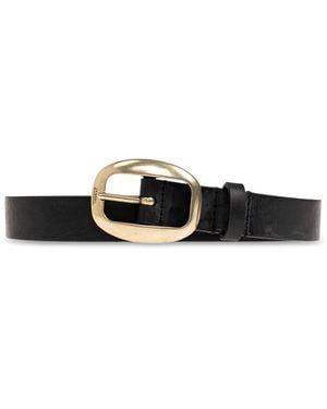 Isabel Marant Leather Belt 'Dara Small' - Black