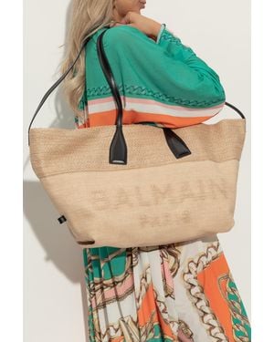 Balmain Shopper-Type Bag - Green