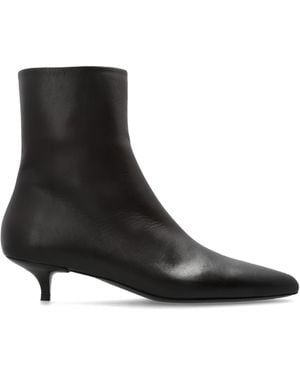 Marsèll 'Longiforma' Heeled Ankle Boots - Black