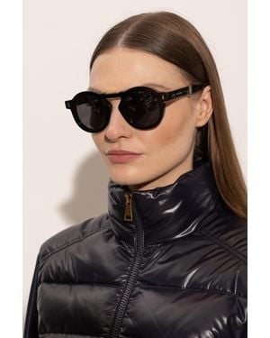 Moncler Foldable Sunglasses "Glisse" - Black