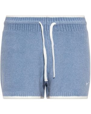 Nike Shorts With Logo - Blue