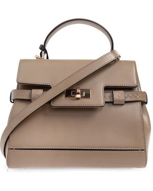 Max Mara "margaux" Handbag, - Metallic