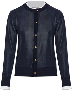 Bottega Veneta Cardigan With Buttons - Blue