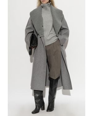 Lisa Yang Cashmere Turtleneck 'Heidi' - Gray