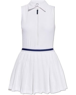 The Upside Ribbed Dress "Beth" - White