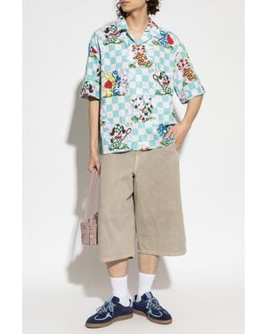 KENZO Shirt With Print - Blue