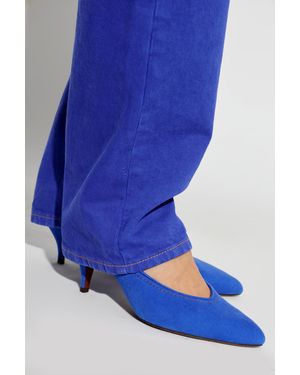 Versace Heeled Shoes "Tina" - Blue