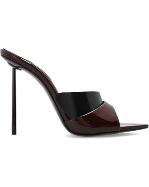 Le Silla Heeled Mules "Bella" - Black