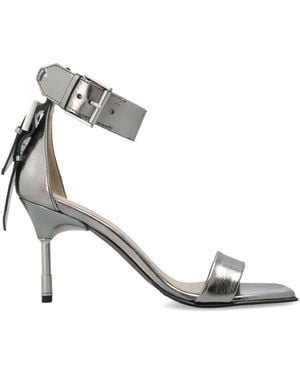 AllSaints Heeled Sandals 'Noir' - White