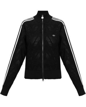 adidas Originals Sweatshirt With Logo Applique - Black