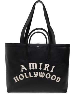Amiri Shopper Bag, - Black