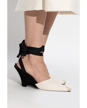 Jacquemus Wedge Heel Shoes - Black