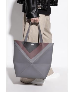 Loewe Shopper Bag 'Puzzle' - Gray