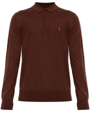 AllSaints Polo 'Mode' - Brown