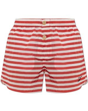 Jacquemus "Puntini" Shorts - Red