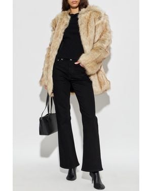 Gestuz "Gzricca" Faux Fur - Natural