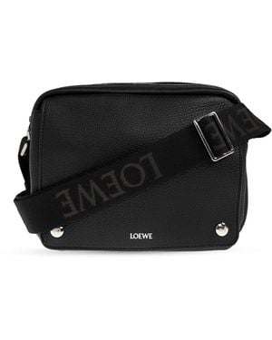 Loewe 'Pebble Medium' Shoulder Bag - Black