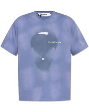 MISBHV T-Shirt With Logo - Blue