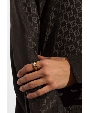 LIE STUDIO Ring 'Jill' - Black